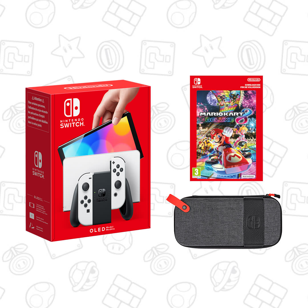 Nintendo Switch – OLED Model Console and Super Mario Bundles
